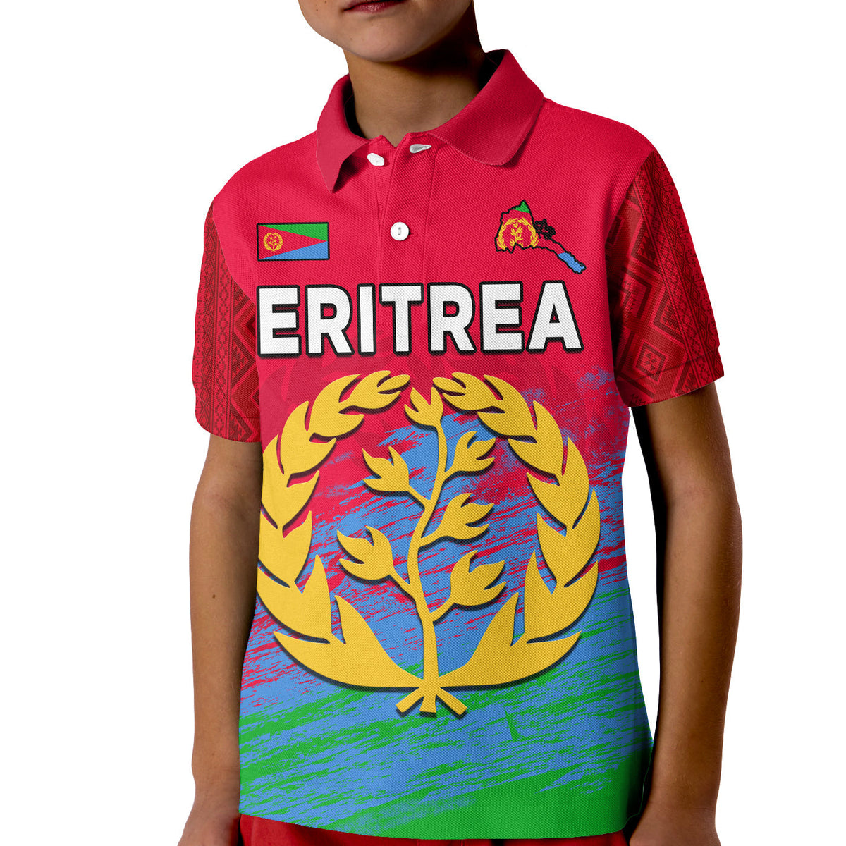 Eritrea Polo Shirt KID Eritrean Independence Day LT13 - Wonder Print Shop