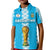 (Custom Text and Number) Argentina Football Champions Polo Shirt La Albiceleste GOAT LT13 - Wonder Print Shop
