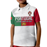 Portugal Football Polo Shirt Campeao Football 2022 White Sporty LT13 - Wonder Print Shop