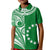 cook-islands-tatau-polo-shirt-kid-symbolize-passion-stars-version-green