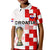 Croatia Football Polo Shirt KID Hrvatska Checkerboard Champions WC 2022 - Wonder Print Shop