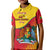 Grenada Polo Shirt KID Coat Of Arms Happy 49th Independence Day - Wonder Print Shop