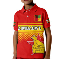 Zimbabwe Cricket Polo Shirt KID The Chevrons ODI Style - Wonder Print Shop