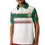 (Custom Text and Number) Morocco Football Polo Shirt Atlas Lions White Football 2022 - Wonder Print Shop