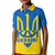 Ukraine Polo Shirt Stand With Ukrainian Simple Style - Wonder Print Shop