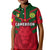 (Custom Text And Number) Cameroon Football Polo Shirt Les Lions Indomptables Red Football 2022 - Wonder Print Shop