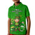 Ireland Polo Shirt KID Saint Patricks Day Happy Leprechaun And Shamrock - Wonder Print Shop