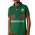 custom-text-and-number-morocco-football-polo-shirt-kid-world-cup-2022-green-moroccan-pattern