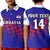 custom-text-and-number-croatia-football-polo-shirt-hrvatska-checkerboard-blue-version