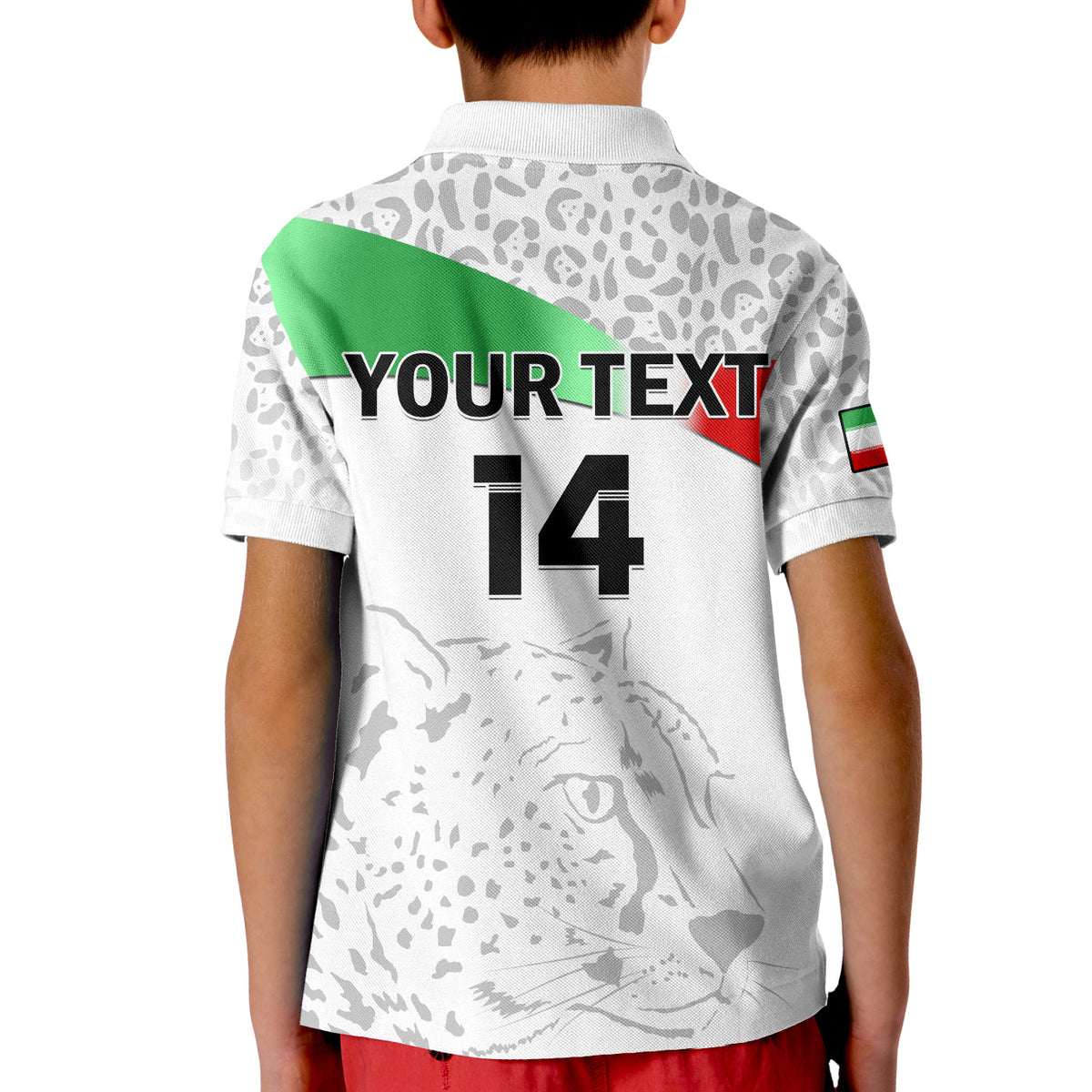 (Custom Text And Number) Iran Football Polo Shirt Team Melli Football 2022 - Wonder Print Shop