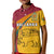 Sri Lanka Polo Shirt Sri Lankan Pattern Happy 75 Years Of Independence - Wonder Print Shop
