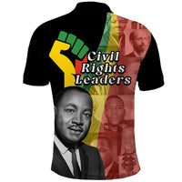 Civil Rights Leaders Polo Shirt African American Black History Month - Wonder Print Shop