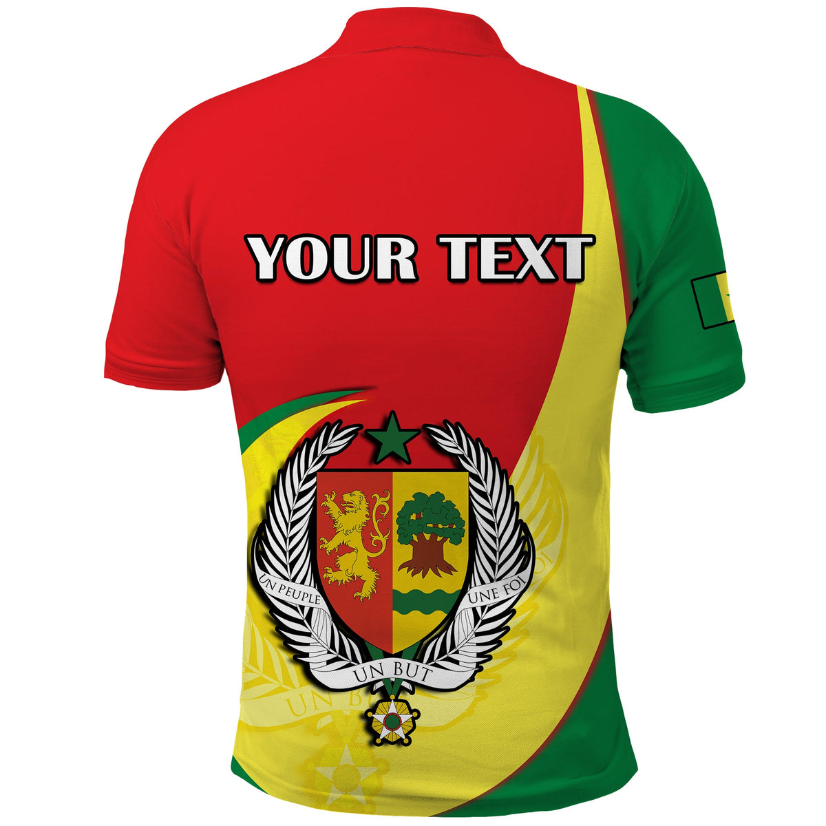 Custom Senegal Polo Shirt Happy 63th Independence Day - Wonder Print Shop