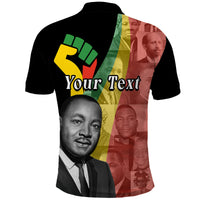 Custom Civil Rights Leaders Polo Shirt African American Black History Month - Wonder Print Shop