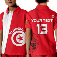 (Custom Text and Number) Tunisia Polo Shirt KID Always in My Heart LT13 - Wonder Print Shop