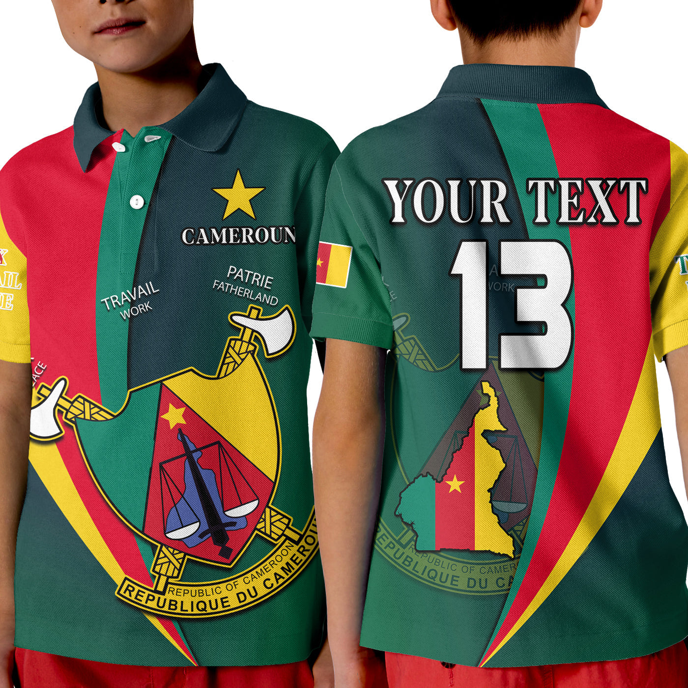 custom-text-and-number-cameroon-polo-shirt-kid-map-cameroun-style-flag