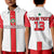 (Custom Text and Number) Morocco Football Polo Shirt Football 2022 Soccer Lions de lAtlas Champions LT13 - Wonder Print Shop