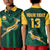 (Custom Text and Number) South Africa Rugby Polo Shirt Springboks King Protea Go Bokke LT13 - Wonder Print Shop