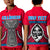 Custom Chamorro Guam Polo Shirt KID Latte Stone Red Polynesian Haligi LT13 - Wonder Print Shop