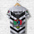 Custom Papua New Guinea PRK Mendi Muruks T Shirt Rugby Polynesian White, Custom Text And Number LT8 - Wonder Print Shop