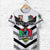 Custom Papua New Guinea PRK Mendi Muruks T Shirt Rugby Polynesian White, Custom Text And Number LT8 - Wonder Print Shop
