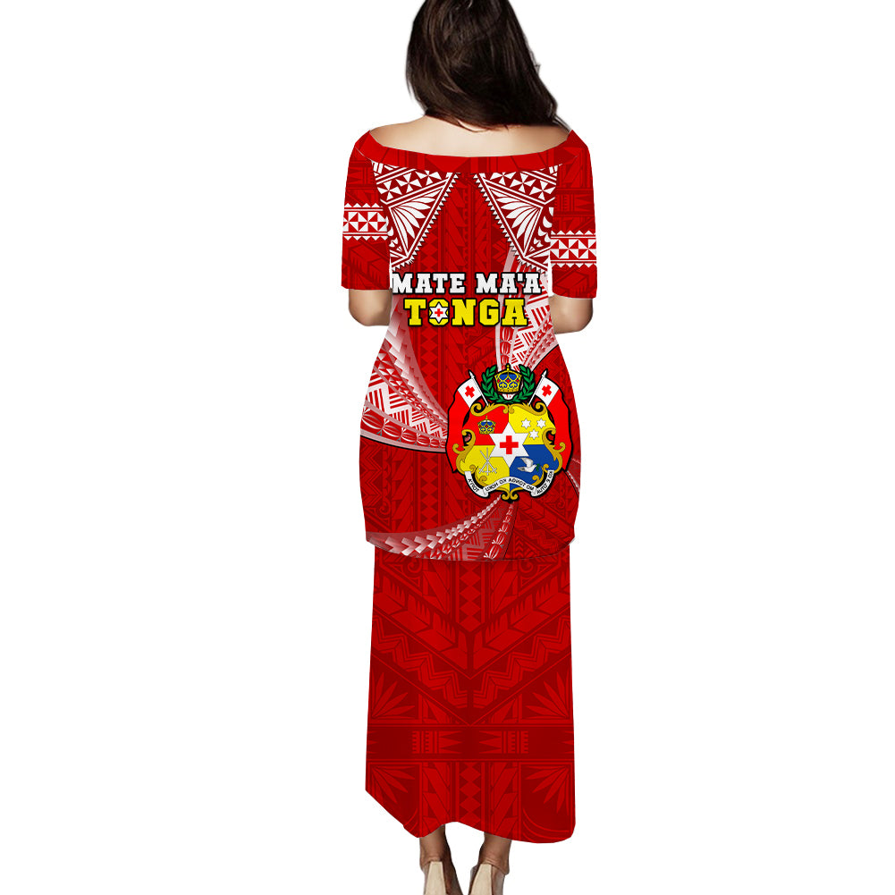 Tonga Rugby Puletaha Dress Mate Maa Tonga Pacific Tongan Ngatu LT14
