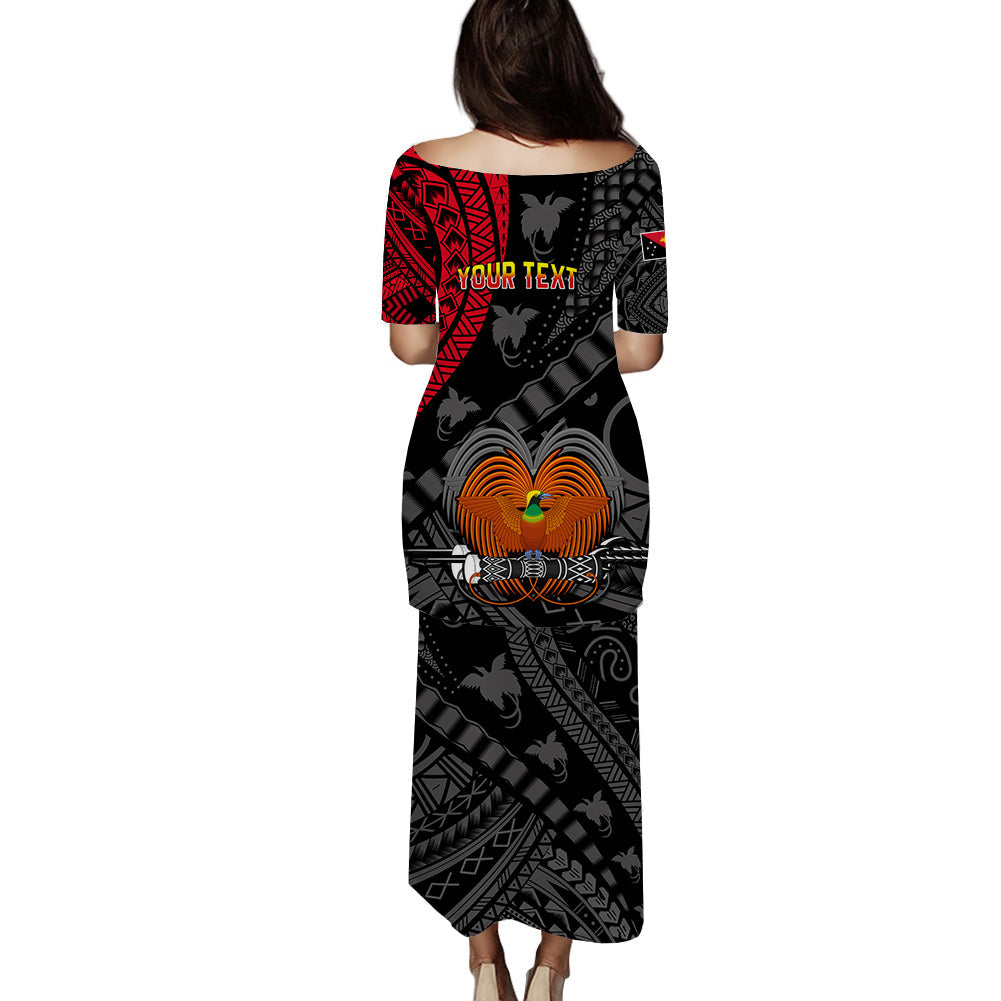 custom-personalised-papua-new-guinea-puletasi-dress-raggiana-birds-of-paradise-happy-47th-independence-day