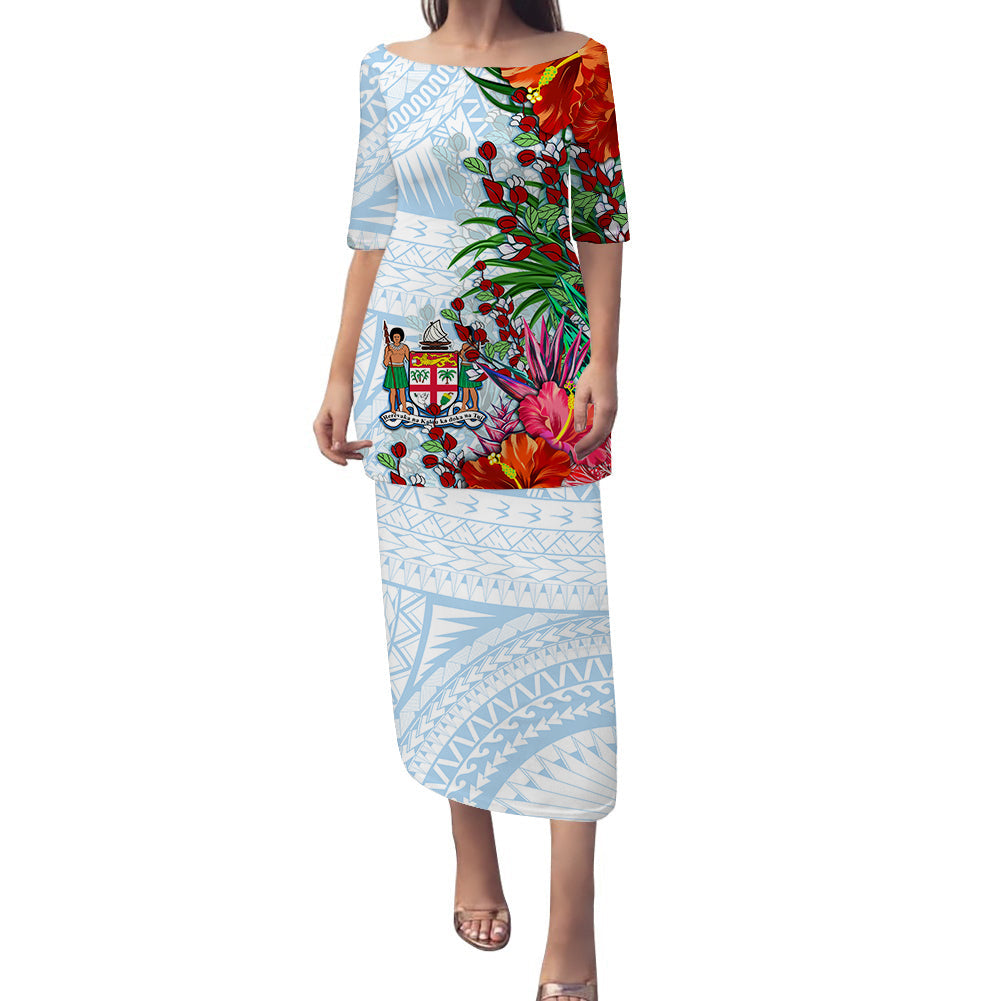 custom-personalised-fiji-puletasi-dress-proud-fijian-tapa-mix-tagimoucia-flowers