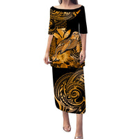 custom-personalised-hawaii-monk-seal-puletasi-dress-kakau-with-kanaka-gold