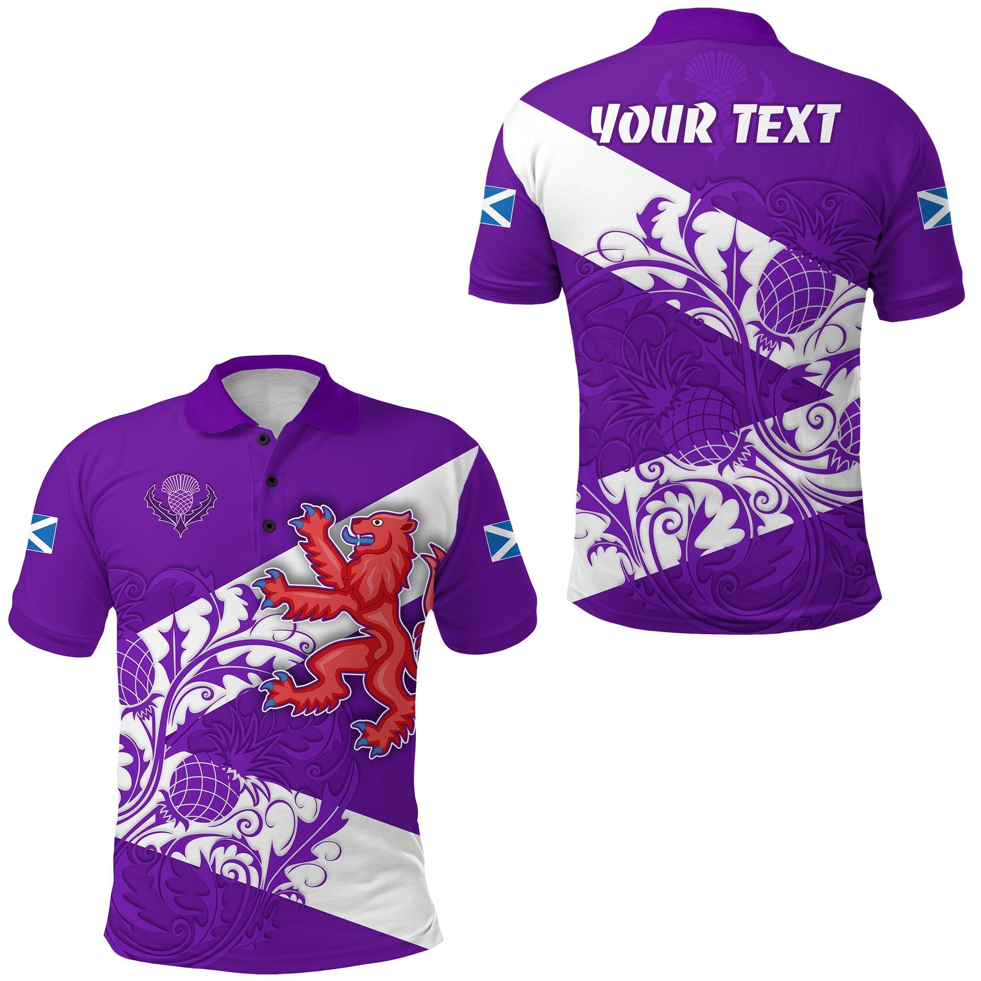 custom-personalised-scotland-rugby-polo-shirt-purple-thistle-of-scottish