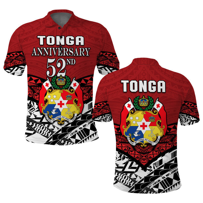 Tonga Polo Shirt Independence Anniversary Special Version 2022 - Wonder Print Shop
