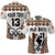 Custom Text and Number Fiji Rugby Bati Polo Shirt Proud Tapa Pattern LT13 - Wonder Print Shop
