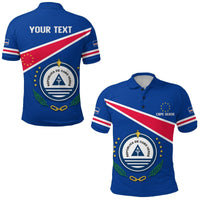 Custom Cape Verde Polo Shirt Flag Cape Verde Lovers LT13 - Wonder Print Shop