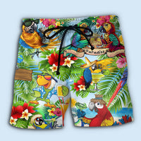 cocktails-its-five-oclock-somewhere-funny-parrot-hawaiian-shorts