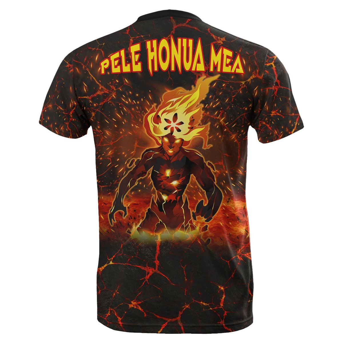 Hawaii Goddess Of Fire Pele T Shirt Hawaiian Mythology Style - Wonder Print Shop