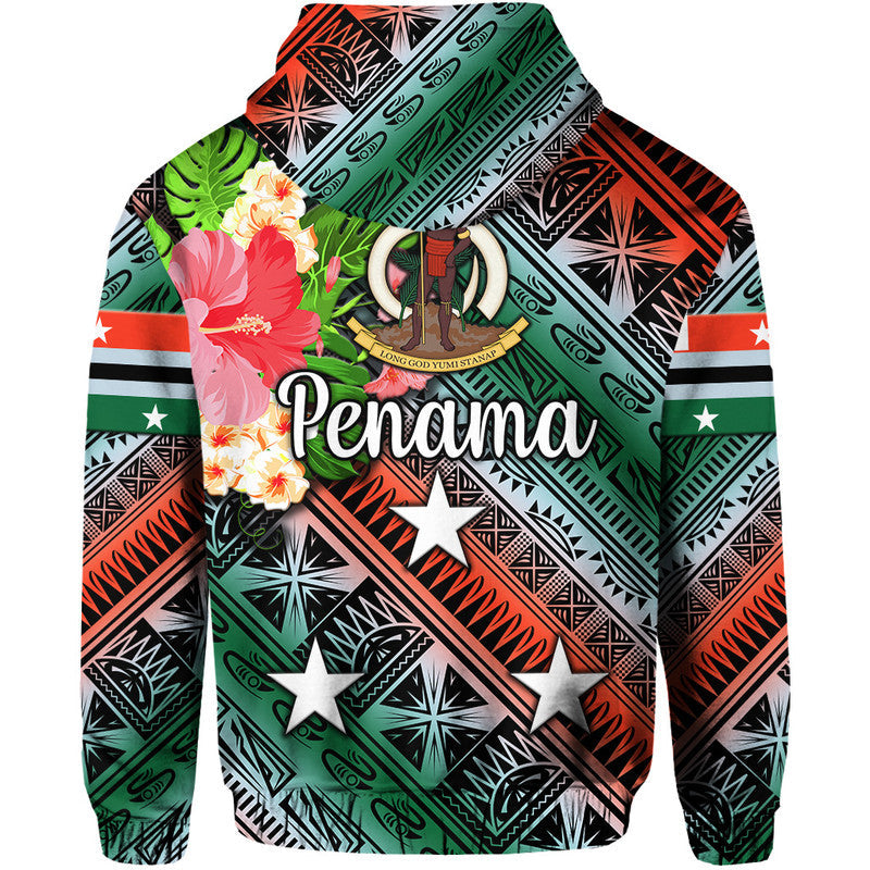 Vanuatu Penama Hoodie Independence Be Proud LT8 - Wonder Print Shop
