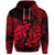 Pisces Zodiac Polynesian Hoodie Unique Style Red LT8 - Wonder Print Shop