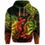 Pisces Zodiac Polynesian Hoodie Unique Style Reggae LT8 - Wonder Print Shop