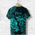 Pisces Zodiac Polynesian T Shirt Unique Style Turquoise LT8 - Wonder Print Shop