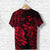 Custom Pisces Zodiac Polynesian T Shirt Unique Style Red LT8 - Wonder Print Shop