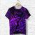 Custom Pisces Zodiac Polynesian T Shirt Unique Style Purple LT8 - Wonder Print Shop