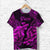 Custom Pisces Zodiac Polynesian T Shirt Unique Style Pink LT8 - Wonder Print Shop