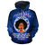 African Hoodie Pisces Queen Fleece Hoodie - Wonder Print Shop