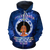 African Hoodie Pisces Queen Fleece Hoodie - Wonder Print Shop
