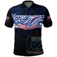 Custom Samoa Polo Shirt 60th Independence Anniversary - Wonder Print Shop