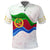 Eritrea Polo Shirt Independence Day Ethnic African Pattern White - Wonder Print Shop