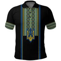 Ukraine Folk Patterns Polo Shirt Unity Day - Wonder Print Shop