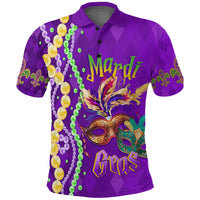 Polo Shirt Beads And Bling Its A Mardi Gras Thing - Wonder Print Shop