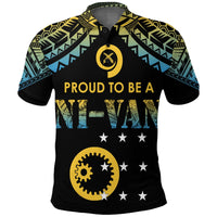 Vanuatu Proud To Be A Ni Van Polynesian Pattern Polo Shirt Sanma Province - Wonder Print Shop