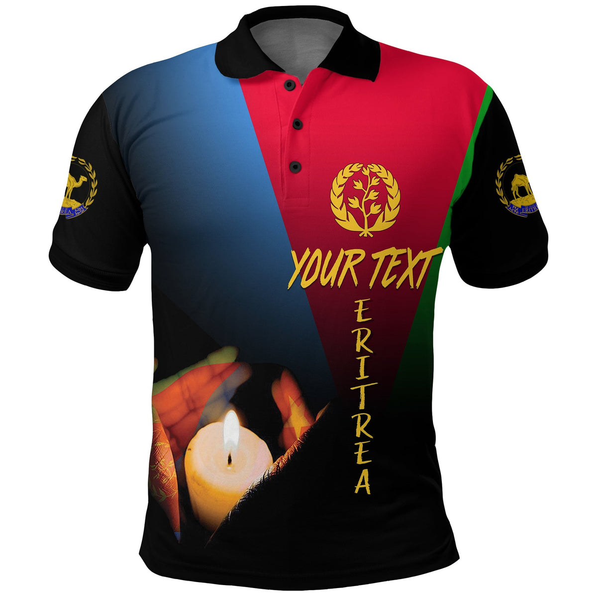Custom Eritrea Martyrs Day Polo Shirt Eternal Glory - Wonder Print Shop